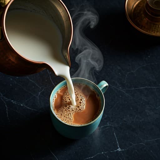 Brewing Spiced Chai Step